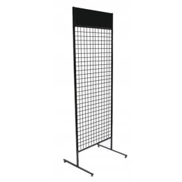 Stojak Ekspozytor sklepowy krata + haki 1900x850 mm