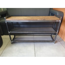 Stojak ławka na buty z siedziskiem 97,5x58x26