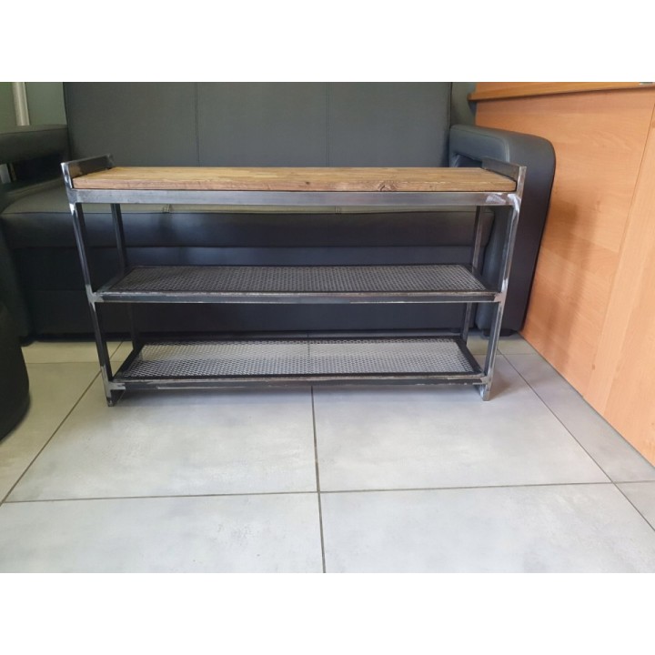 Stojak ławka na buty z siedziskiem 97,5x58x26