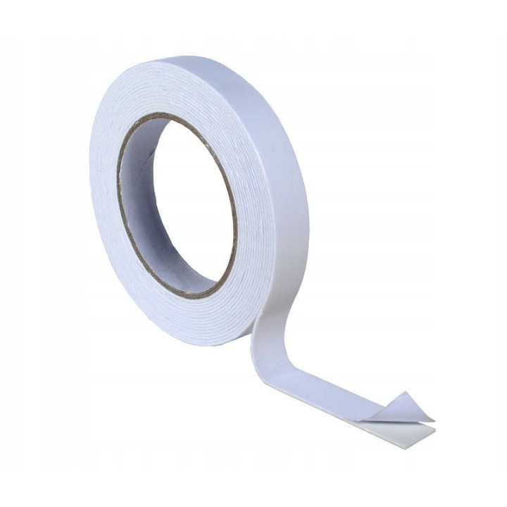 TAŚMA DWUSTRONNA PIANKOWA BIANKA 19 mm*5M