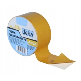 TAŚMA DWUSTRONNA PP GOLD 48 mm*10M