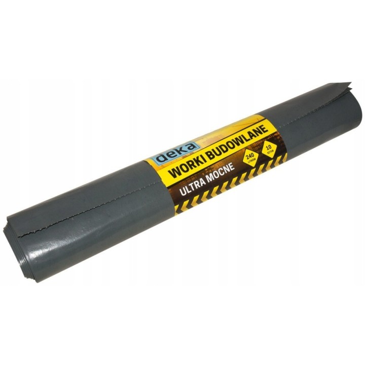 Worki budowlane ultra mocne 240l a10