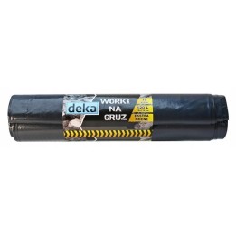 Worki na gruz ekstra mocne czarne 70*100cm 120l a1