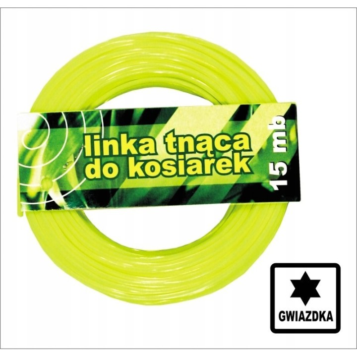 ŻYŁKA DO WYKASZARKI GWIAZDKA 3.0 mm 15M