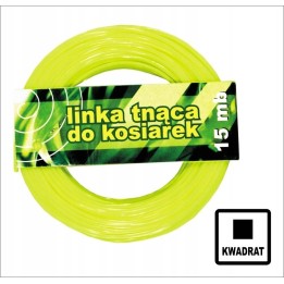 ŻYŁKA DO WYKASZARKI KWADRAT 3.0 mm 15M