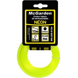 ŻYŁKA DO WYKASZARKI OKRĄGŁA NEON 3,0 mm 15M
