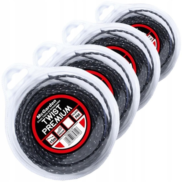 ŻYŁKA DO WYKASZARKI TWIST PREMIUM 3.0 mm 15M