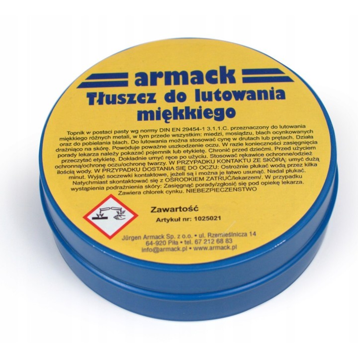 Armack Tłuszcz do lutowania topnik 100g