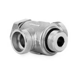 Korpus przyłączki trójnikowej BANJO M22x1,5-M26x1,5 18L 101609.1