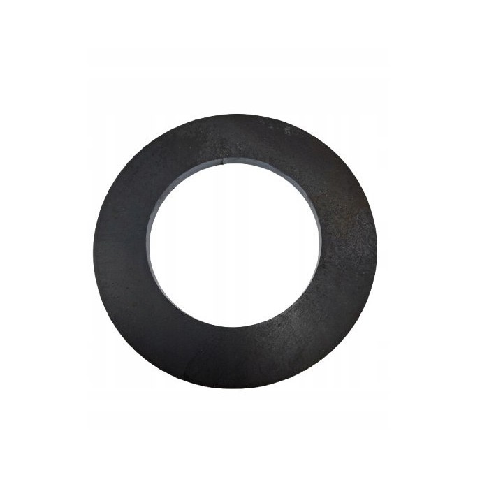 Blacha stalowa formatka koło 130x6 mm z otworem centralnym Ø 80 mm