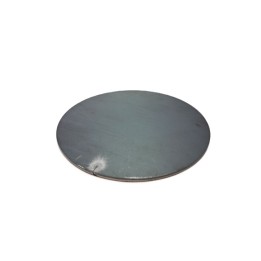 Blacha stalowa formatka koło g/w 126x3 mm