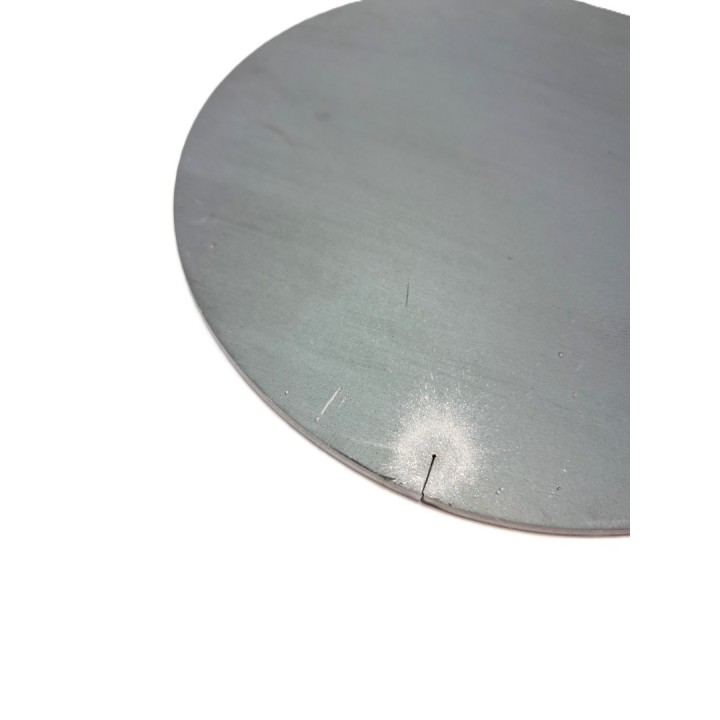 Blacha stalowa formatka koło g/w 126x3 mm