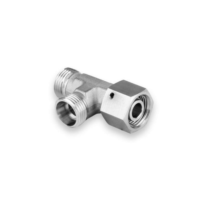 Korpus trójnika nastawnego niesymetrycznego M22x1.5 14S 316Ti X7350-14S-1 (106250)