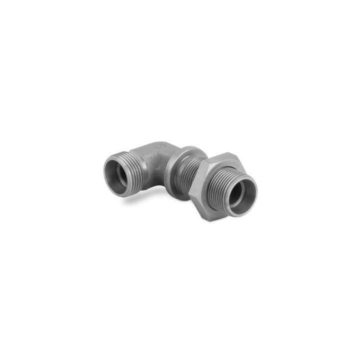 Korpus złączki kolankowej grodziowej M16x1,5 8S 7130-08S-1NI