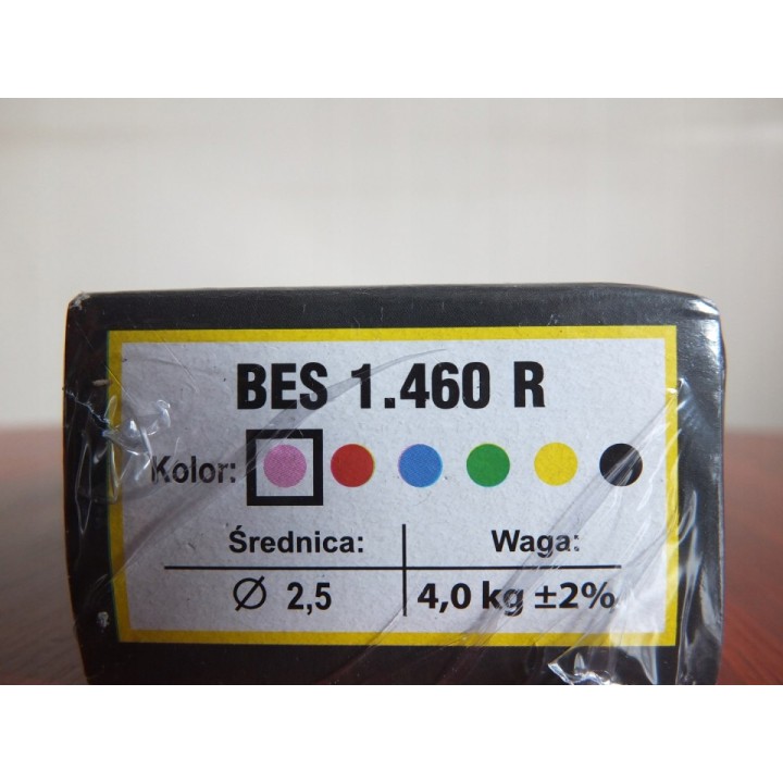ELEKTRODA RUTYLOWA BES 1.460R 2.5*350 mm 4KG