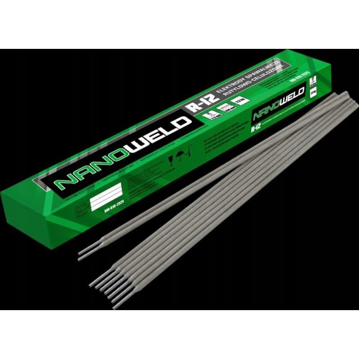 ELEKTRODA RUTYLOWA NANOWELD R-12 4.0*450 mm 2.5KG [13057220995]