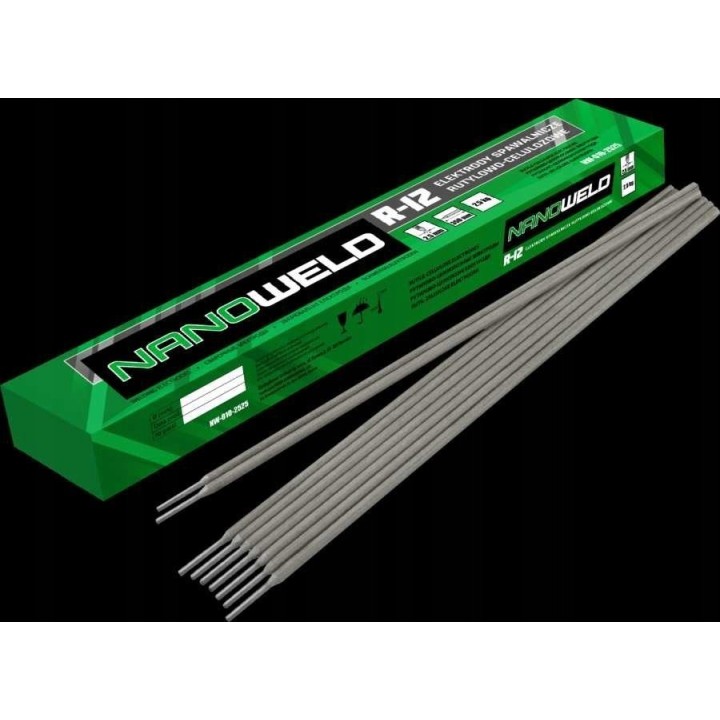 ELEKTRODA RUTYLOWA NANOWELD R-12 4.0*450 mm 2.5KG [13057220995]