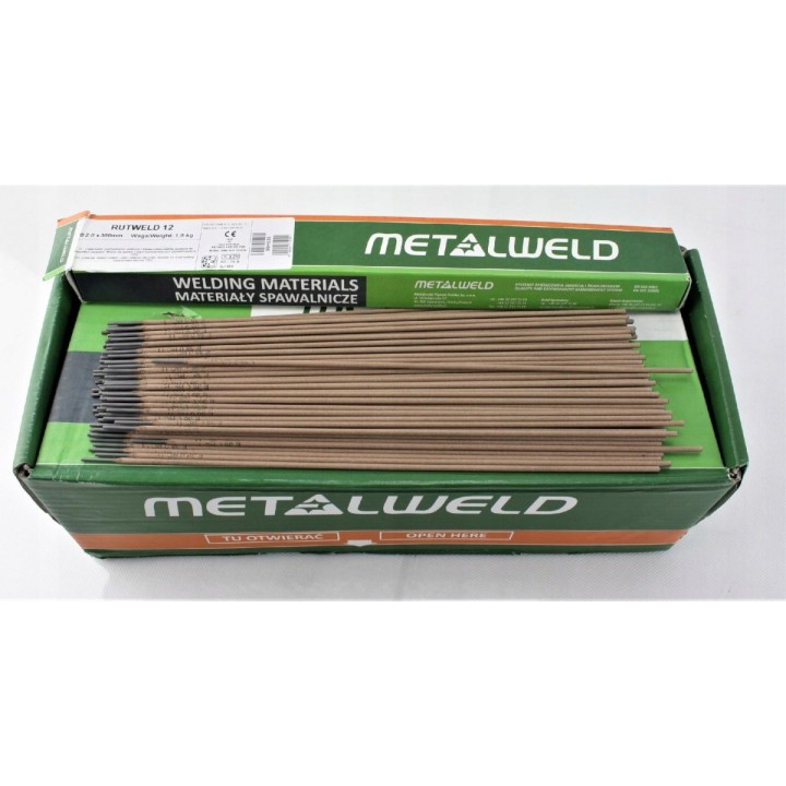 ELEKTRODA RUTYLOWA RUTWELD12 - KLASYCZNA 2.0*300 mm 1KG