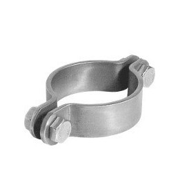 Obejma do rur nierdzewna DN 125 139,7 mm AISI 304
