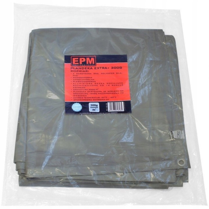Plandeka extra+ 300g/m2 3*5m