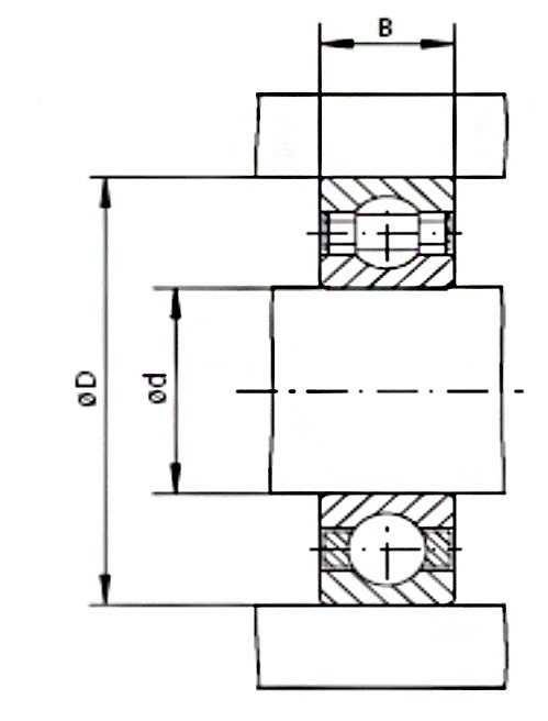 Sprzęgło ZZ 6207 M RINGSPANN 35x72x17