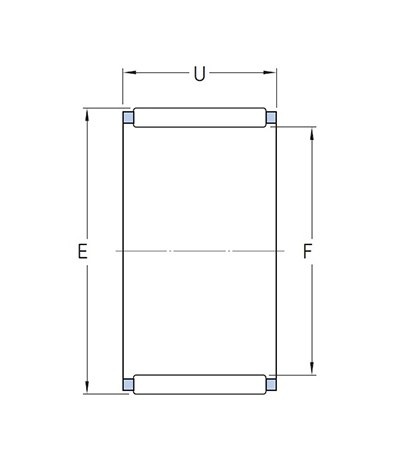 K 20x26x17 INA Łożysko igiełkowe złożenie