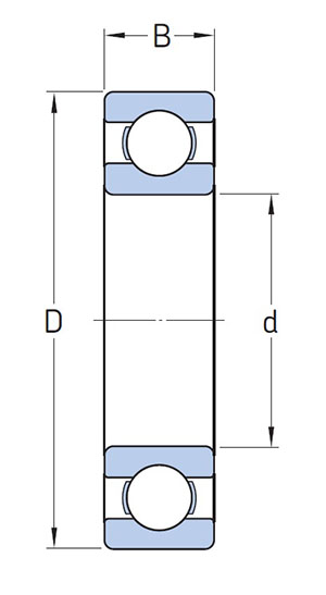 ŁOŻYSKO 6204 C4FG KOYO