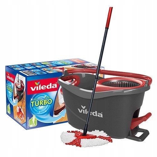 Vileda Easy Wring Turbo Box – mop, wiadro i wyciskacz