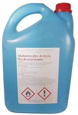 Alkoholowy płyn do mycia i oczyszczania 5 l