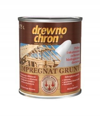 Drewnochron impregnat grunt bezbarwny 0.75 l