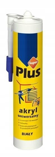 Akryl SUPER PLUS biały 280 ml