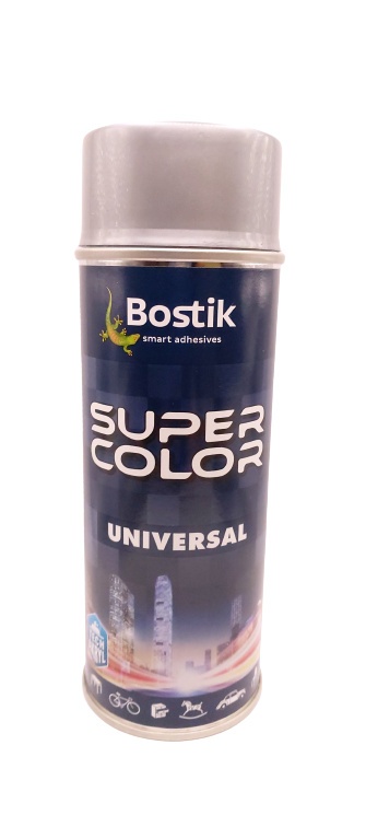Spray SUPER color 400 ml aluminium RAL9006