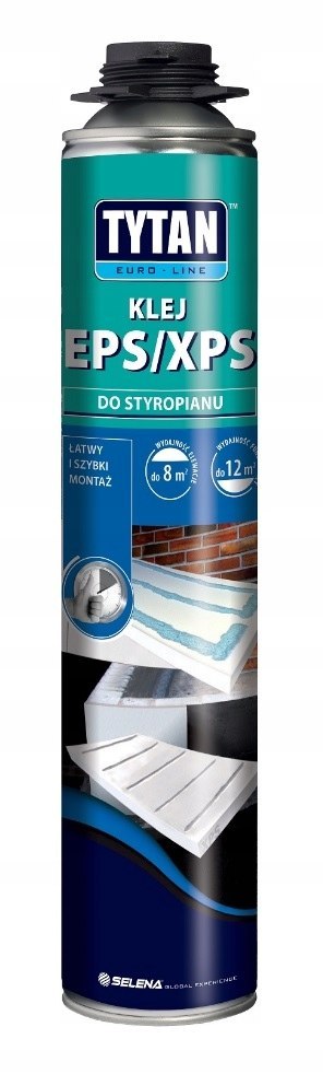 Klej do styropianu TYTAN EURO-LINE EPS/XPS 750 ml