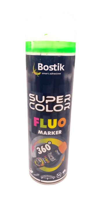 Spray SUPER color 500 ml fluomarker zielony