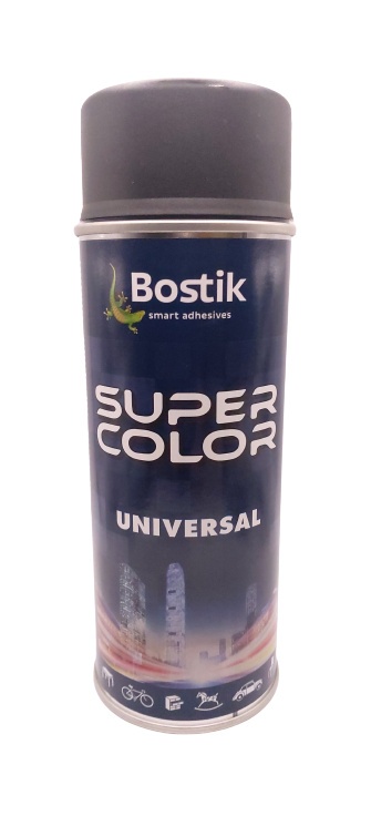 Spray SUPER color 400 ml czarny mat RAL9005