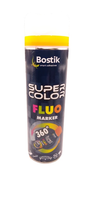 Spray SUPER color 500 ml fluomarker pomarańczowy