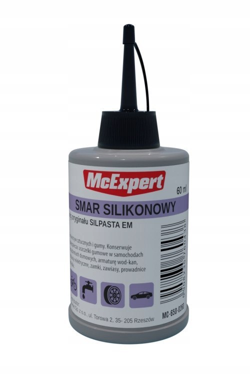 Smar silikonowy butelka z mieszkiem 60 ml