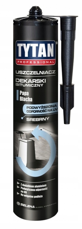 Uszczelniacz dekarski TYTAN 280 ml czerwony