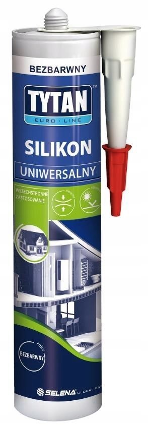 Silikon TYTAN EURO-LINE 280 ml bezbarwny