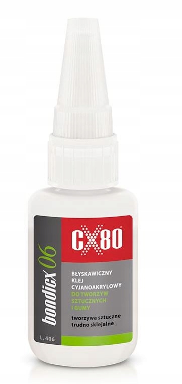 Klej cyjanoakrylowy CX80 BONDICX 06 20 g