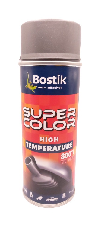 Spray SUPER color 400 ml high temperature antracyt