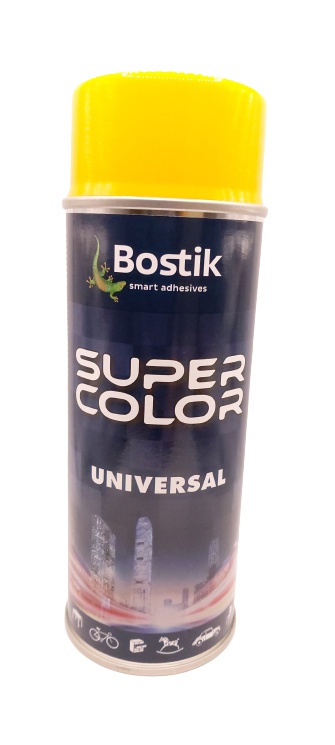 Spray SUPER color 400 ml żółty RAL1023