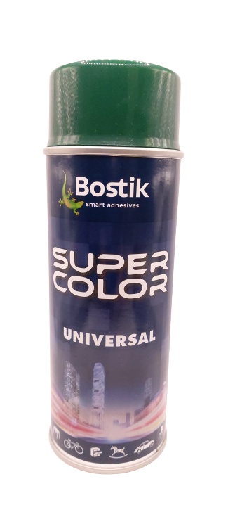 Spray SUPER color 400 ml ciemnozielony RAL6005