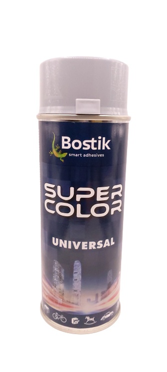 Spray SUPER color 400 ml szary RAL7001