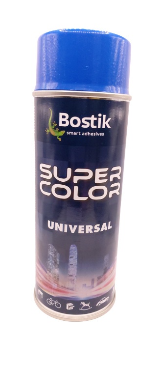 Spray SUPER color 400 ml ciemnoniebieski RAL5010