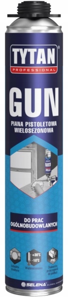 Pianka pistoletowa TYTAN professional wielosezonowa 750 ml