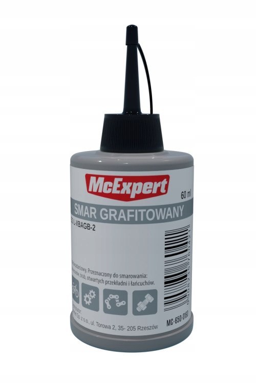 Smar grafitowany butelka z mieszkiem 60 ml