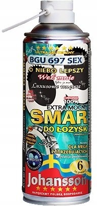 Uniwersalny smar do łożysk BGU 697 Johansson 400 ml