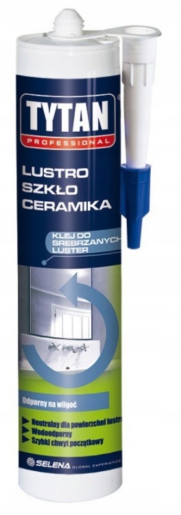 Klej montażowy 310 ml TYTAN do luster