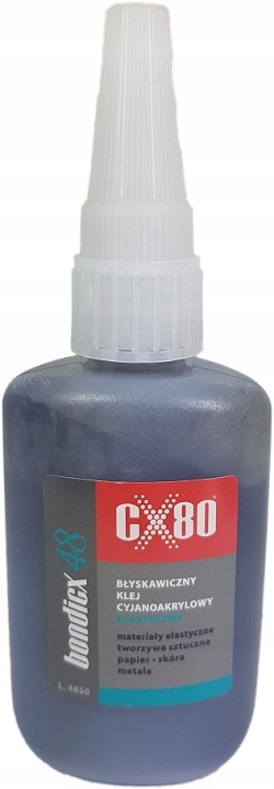 Klej cyjanoakrylowy CX80 BONDICX 48 50 g